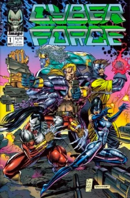 Cyberforce, Vol. 1 comic cover art