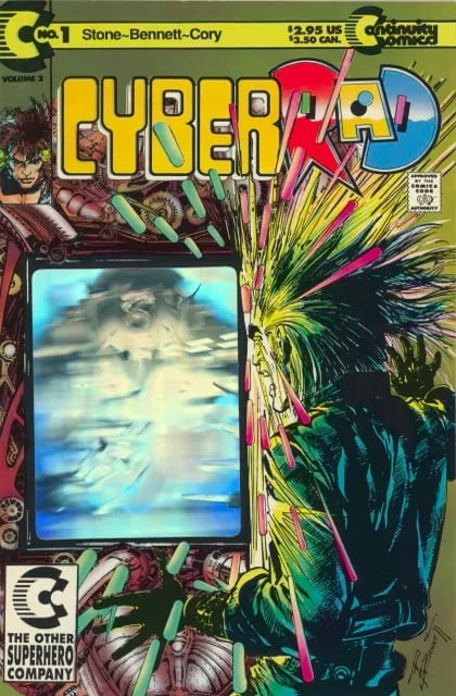 Cyberrad, Vol. 2 comic cover art