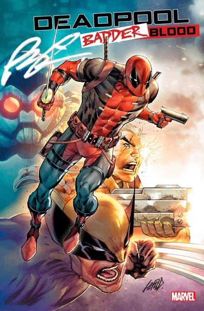 Deadpool: Badder Blood comic cover art
