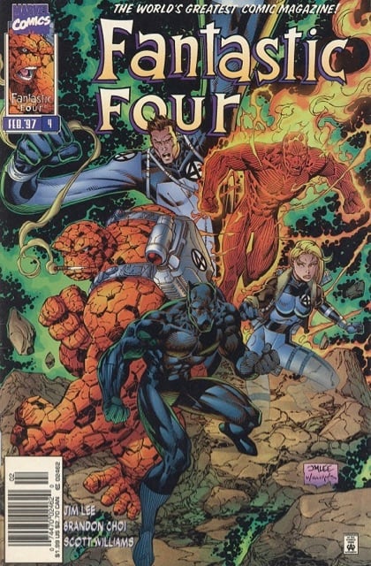 4C comic cover art
