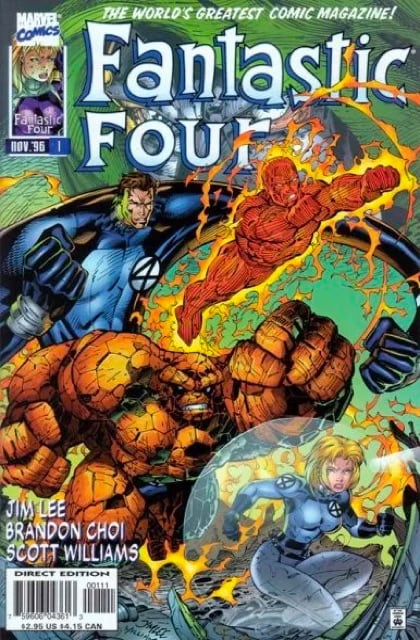 Fantastic Four, Vol. 2 comic cover art