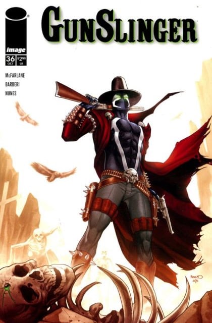 Gunslinger Spawn 36A  cover