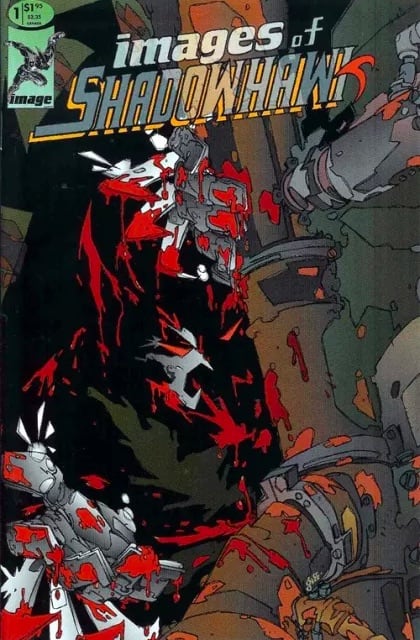 Images of Shadowhawk comic cover art
