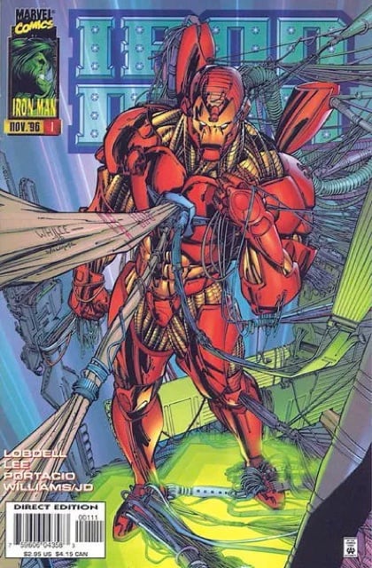 Iron Man, Vol. 2 comic cover art