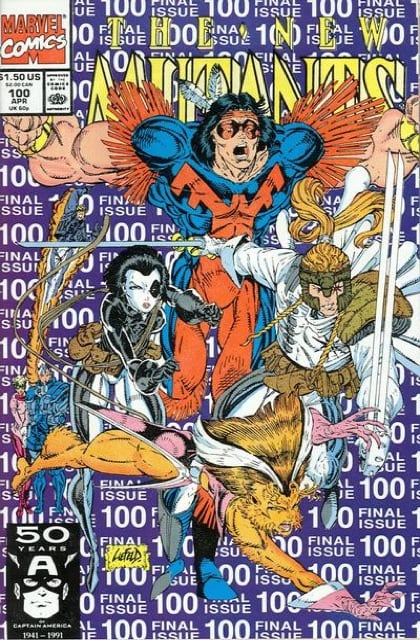 100A comic cover art