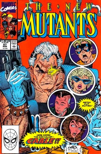New Mutants, Vol. 1 comic cover art