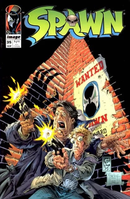 35A comic cover art
