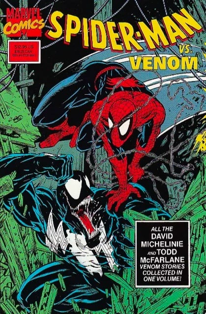Spider-Man vs. Venom comic cover art