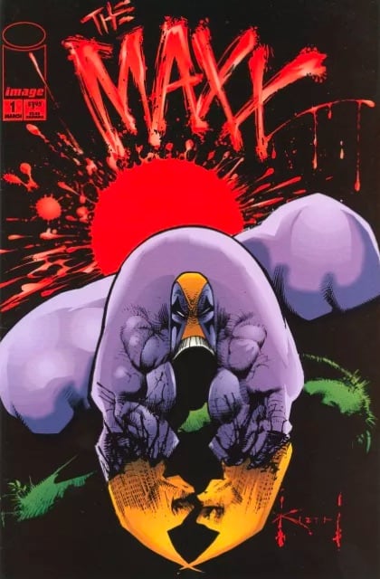 The Maxx comic cover art