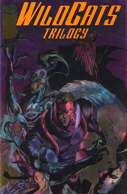 WildC.A.T.S. Trilogy comic cover art