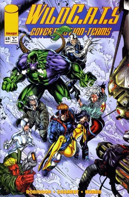 WildC.A.T.s, Vol. 1 15A  cover