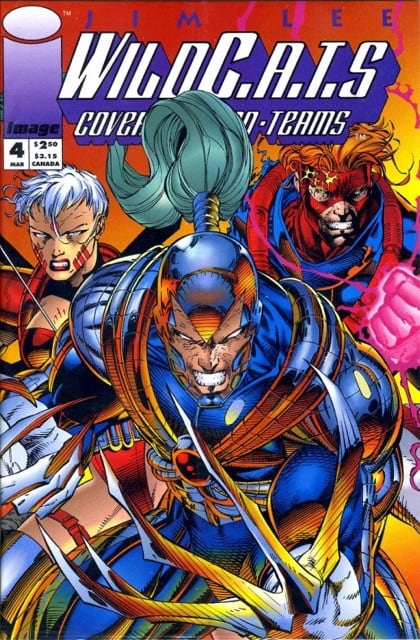 4A comic cover art