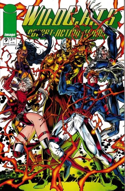 WildC.A.T.s, Vol. 1 9A  cover