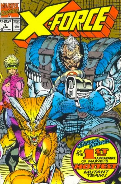 X-Force, Vol. 1 comic cover art