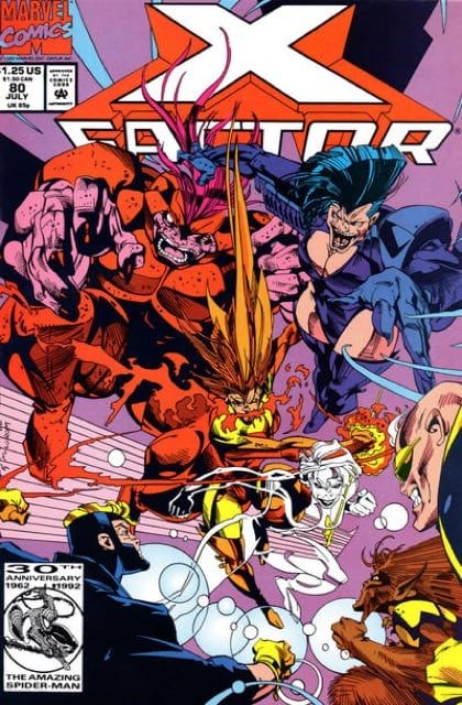 X-Factor, Vol. 1 80A cover