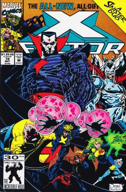 X-Factor, Vol. 1 78A cover