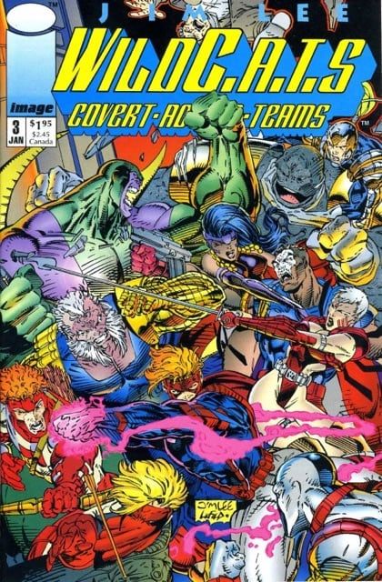 WildC.A.T.s, Vol. 1 3A cover