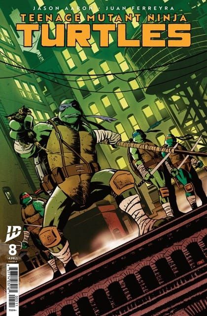Teenage Mutant Ninja Turtles, Vol. 6 8A cover