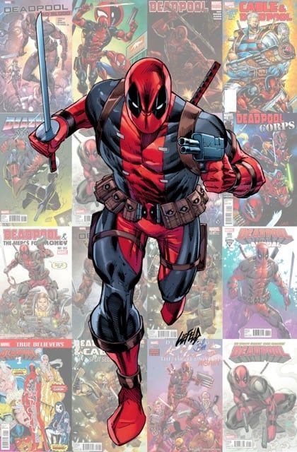 Rob Liefeld New Deadpool cover