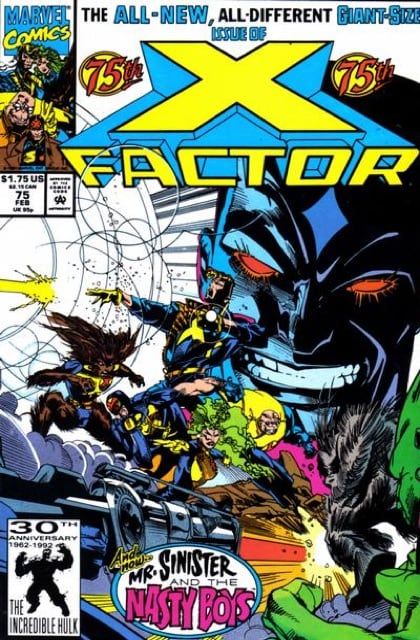 X-Factor, Vol. 1 75A cover