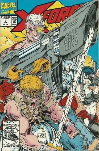 X-Force, Vol. 1 9A cover