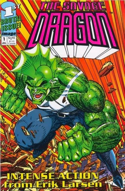 The Savage Dragon, Vol. 1 series  cover