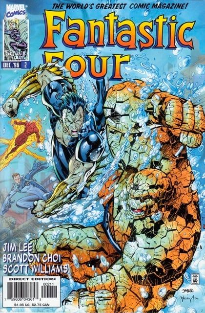 Fantastic Four, Vol. 2 2A cover