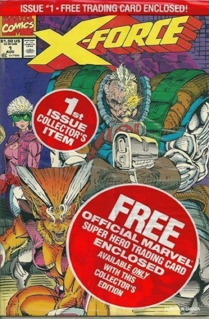 X-Force, Vol. 1 1C-1 cover