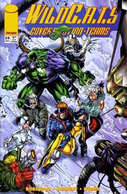 WildC.A.T.s, Vol. 1 15A cover