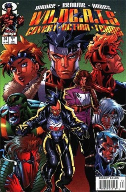 WildC.A.T.s, Vol. 1 34 cover