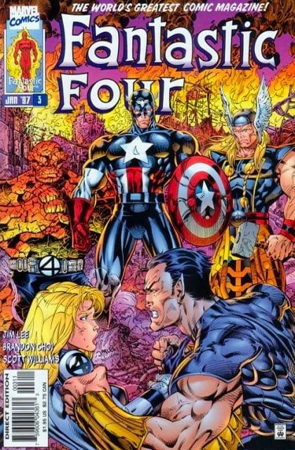 Fantastic Four, Vol. 2 3A cover