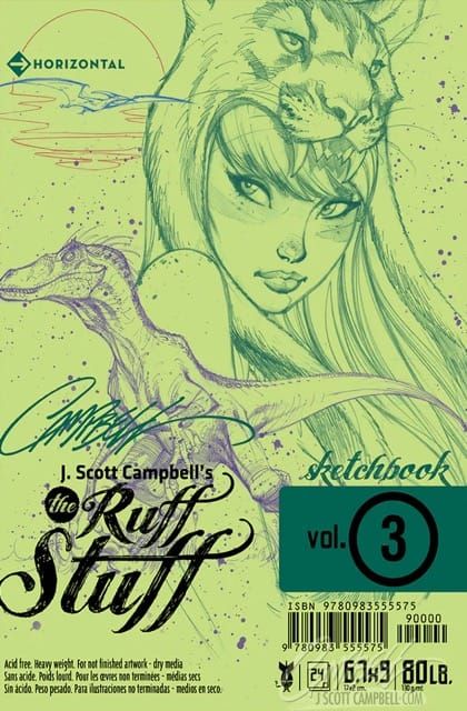 J. Scott Campbell The Ruff Stuff 33 cover