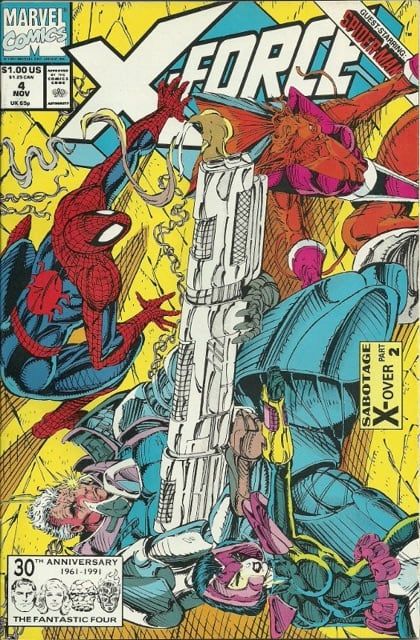 X-Force, Vol. 1 4A cover