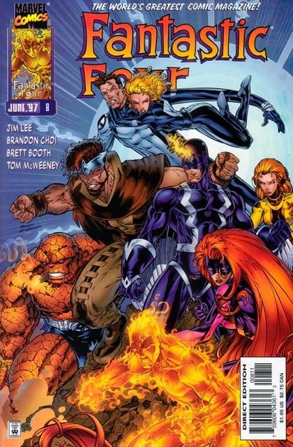 Fantastic Four, Vol. 2 8A cover