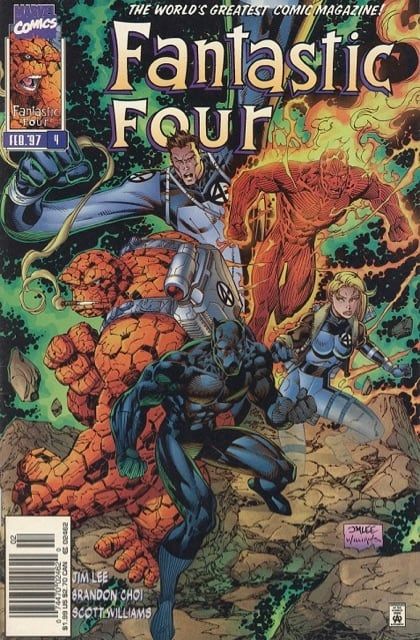 Fantastic Four, Vol. 2 4C cover