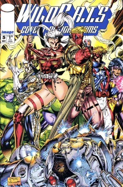 WildC.A.T.s, Vol. 1 5A cover