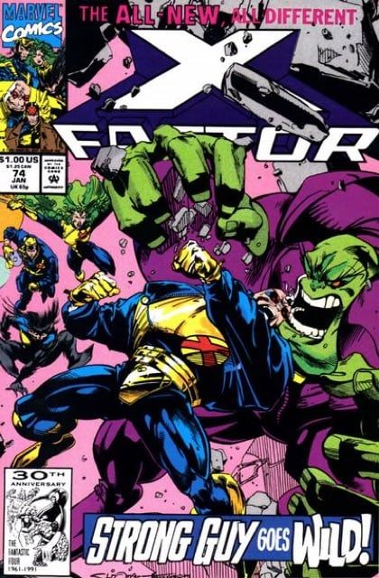 X-Factor, Vol. 1 74A cover