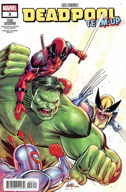 Deadpool Team-Up 3A cover