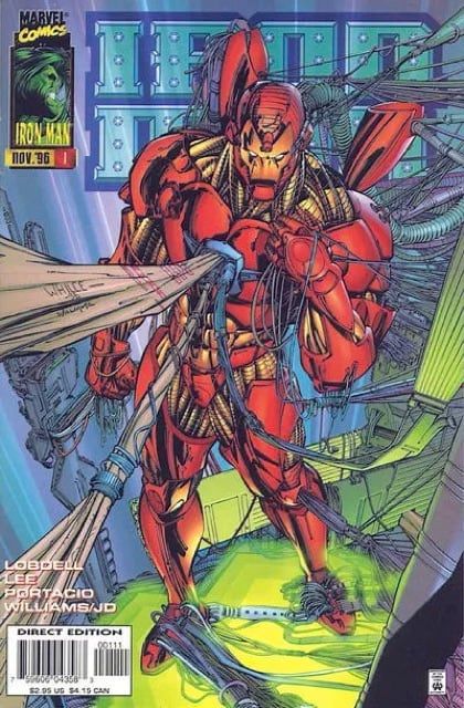 Iron Man, Vol. 2 series  cover