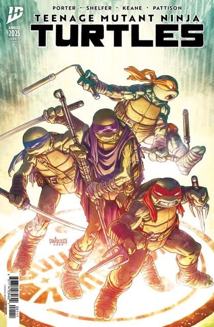 Teenage Mutant Ninja Turtles, Vol. 6 Annual 2025 cover